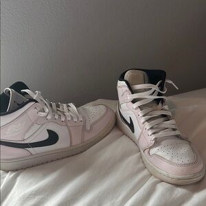 Women's light pink Air Jordans